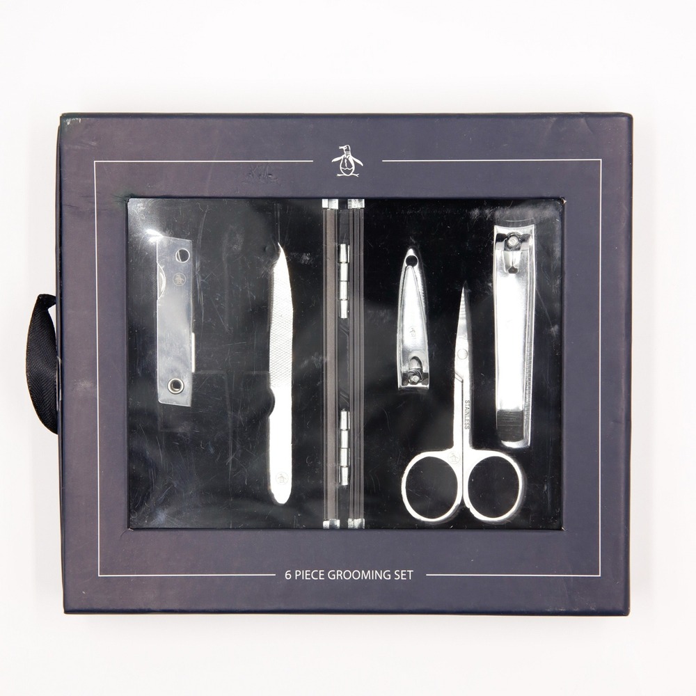 Original Penguin - 6 Piece Mens Grooming Set - Missing Tweezers